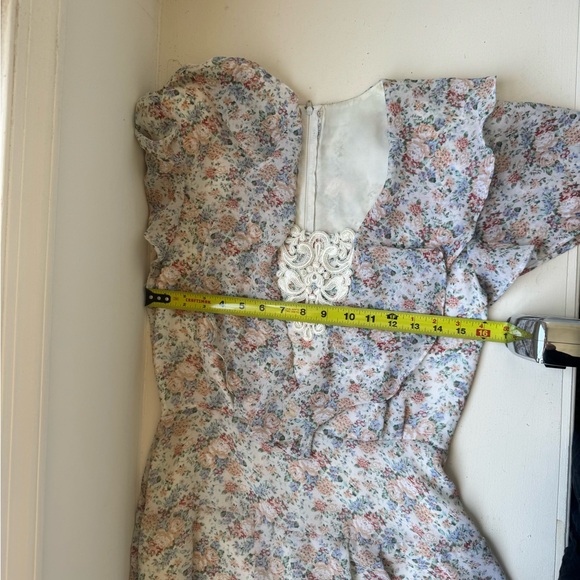 Scott McClintock floral Flutter Sleeve Maxi Dress - Picture 7 of 7